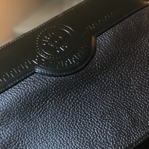 Versace RARE Dark Chocolate Brown Calf Leather Handbag - Picture 8 of 8